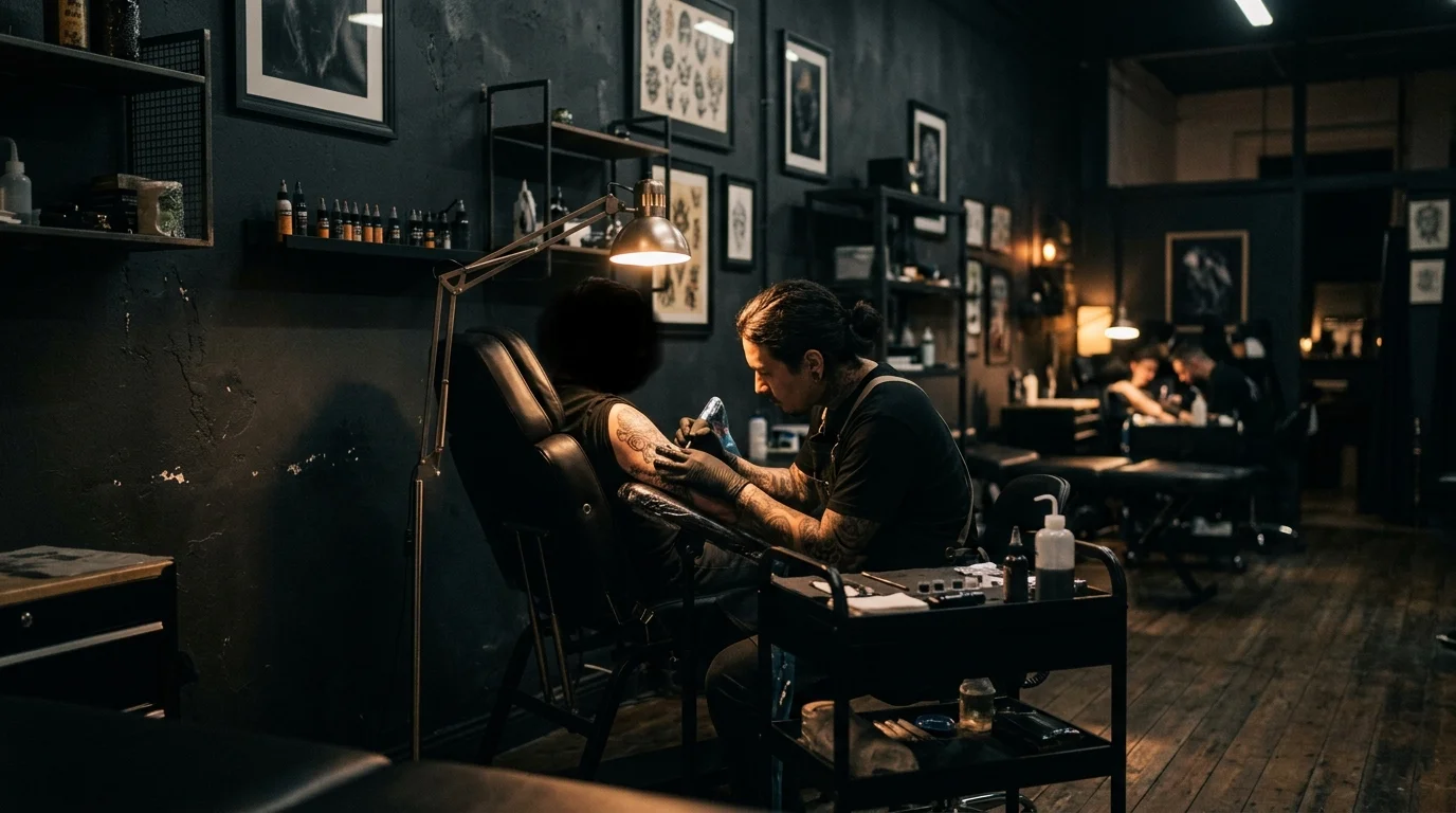 Gökhan Arıcıoğlu Tattoo Studio Background